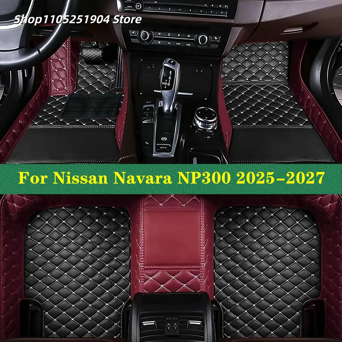 

Auto Carpets Car Floor Mats For Nissan Navara NP300 2027 2026 2025 Car Mat Interior Accessories
