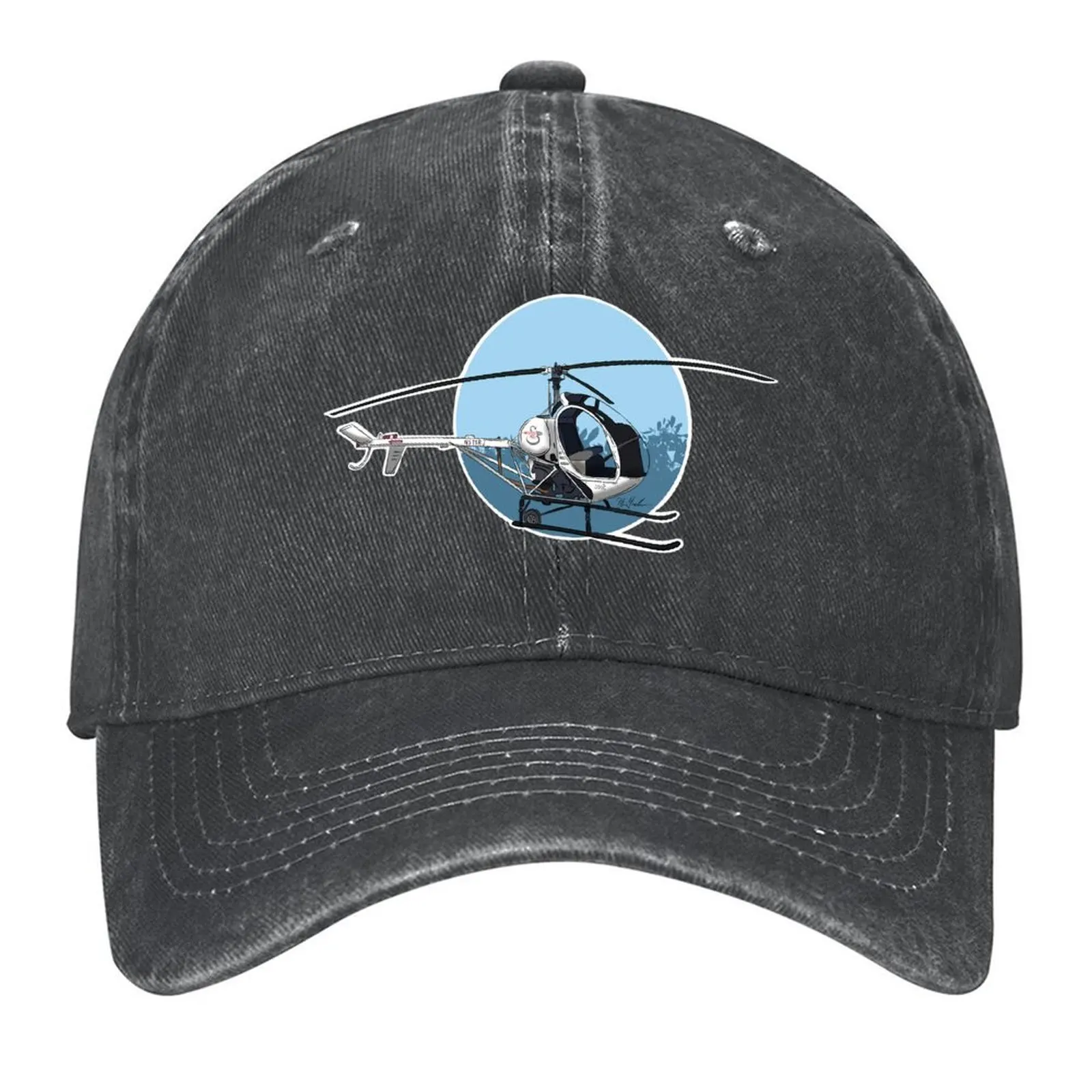 

Helicopter N511RJ Baseball Cap Vintage custom Hat Trucker Hat Male hat Hats Woman Men's