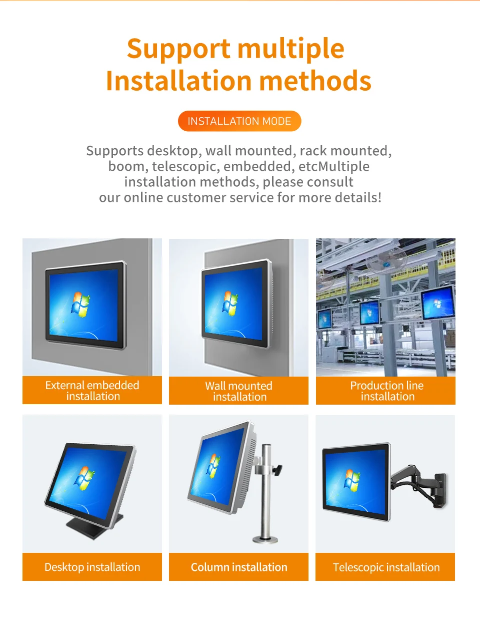 Eingebetteter 15-Zoll-Industrie-Panel-PC mit Touchpanel-Monitor, All-In-One-Touch-PC, vollständig geschlossenes Aluminium ohne Lüfter – Detail 9