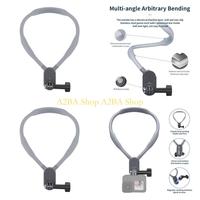A2BA Neck Hanging Sports Camera Mount Universal Lazy Phone Mount Holder for Hero 10 9