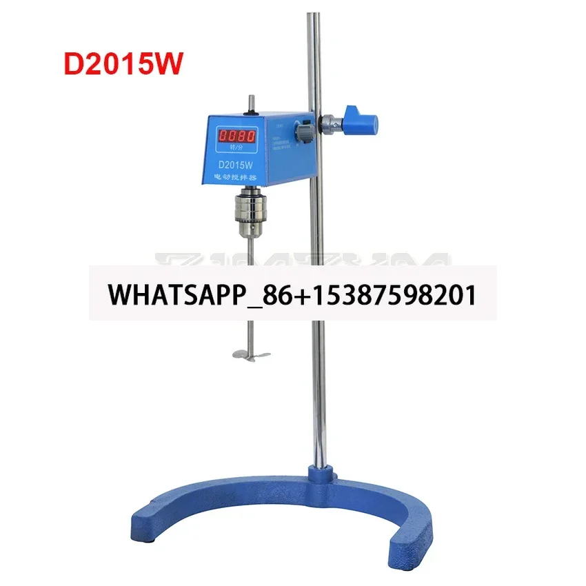 40/100/150/250 W Laborrührer, 1500 U/min, elektrischer digitaler Überkopfrührer für Chemikalien, Shampoo, Farbe und Comestic