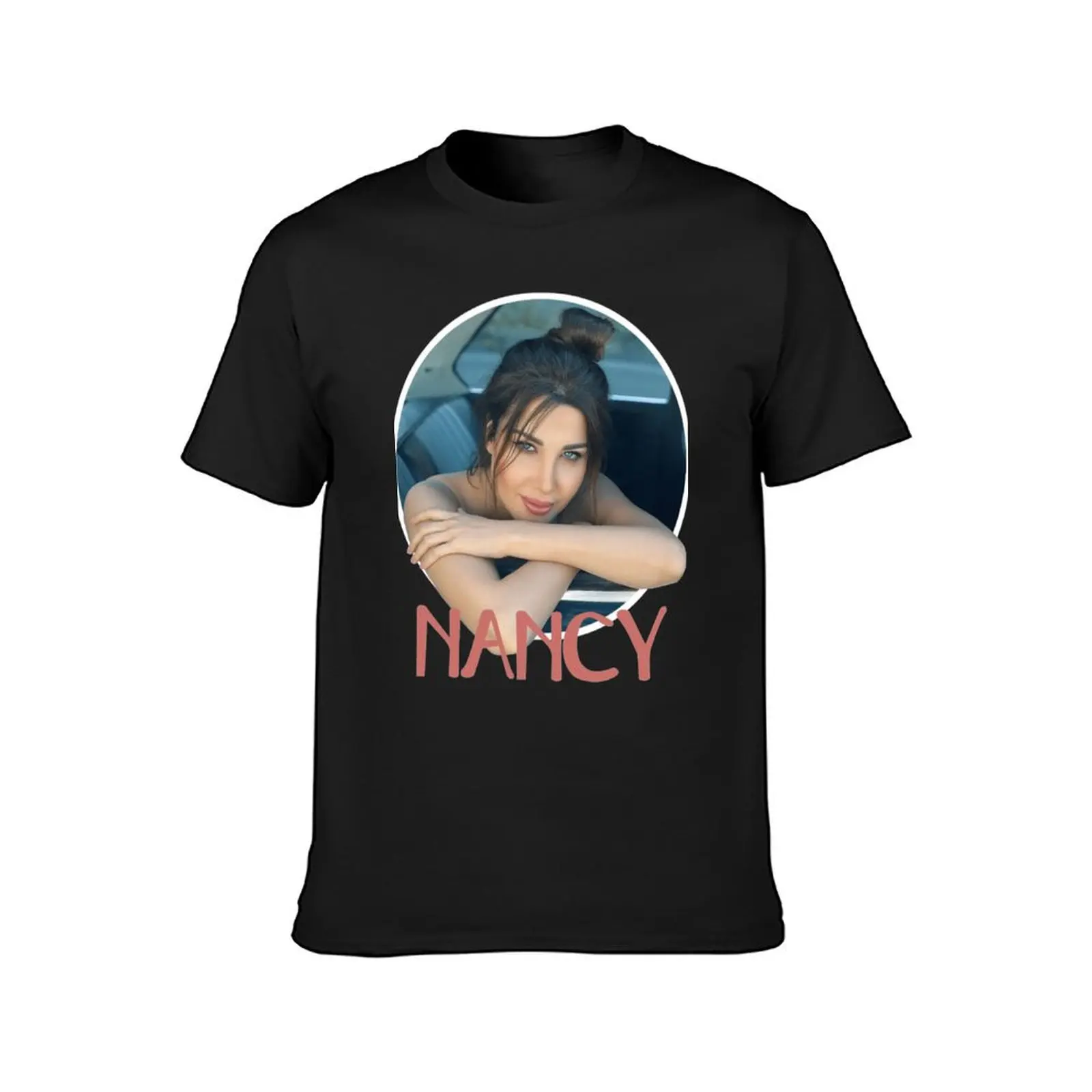 Nancy Ajram smiling Classic . T-Shirt vintage animal prinfor boys sports fans slim fit t shirts for men