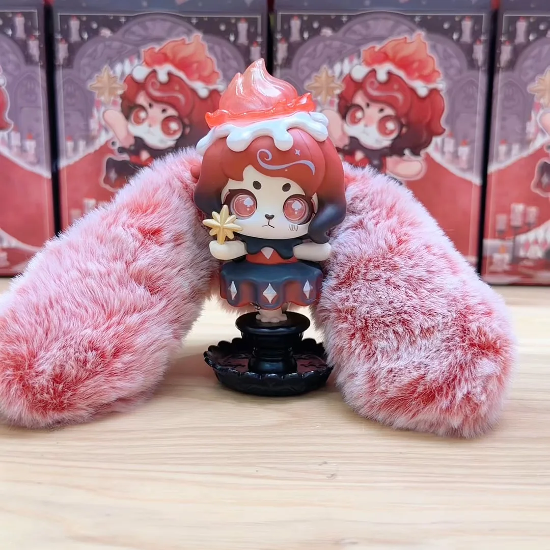 

Коллекционные фигурки кроликов-ведьм в закрытых коробках: милые животные, подвески, модные игрушки, отличные подарки, ПВХ-модели