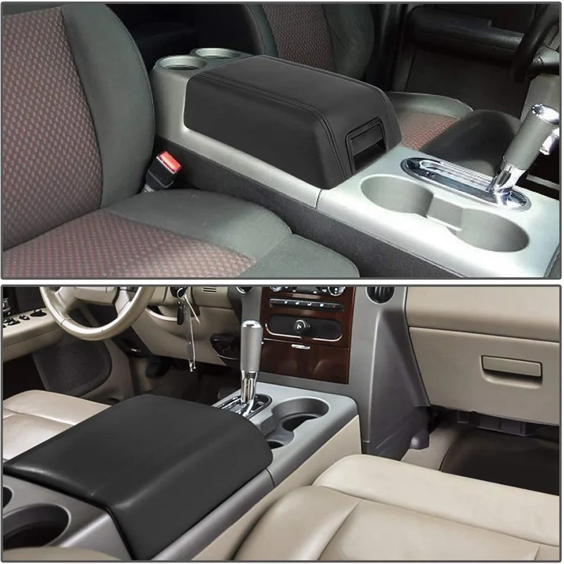 

G9-крышка подлокотника центральной консоли автомобиля GECS-004-BK для Ford F-150 F150 Lincoln Mark LT 2004-2008, защелка подлокотника