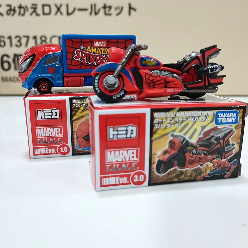 in-stock-original-takara-tomy-tomica-marvel-avengers-diecast-car-spider-man-iron-man-hulk-captain-america-alloy-vehicle-collect