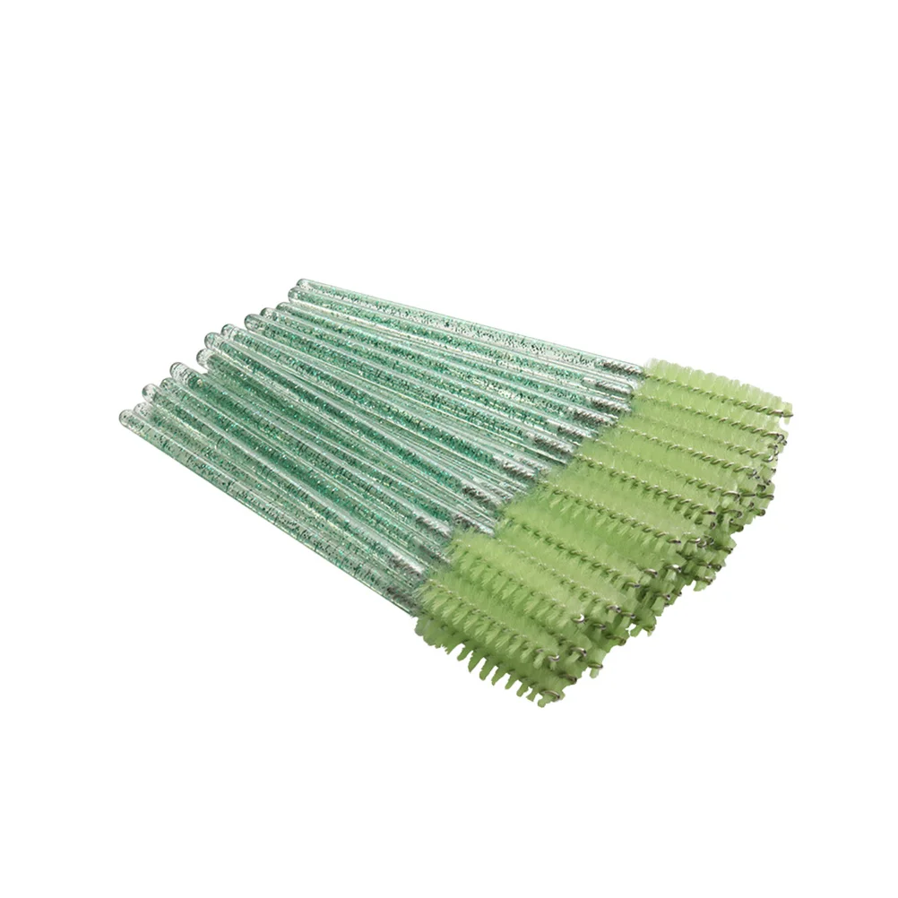 

100pcs Disposable Eyelash Brush Bending Lash Applicator For Mascara Application Portable Makeup Tool Salon Home Use