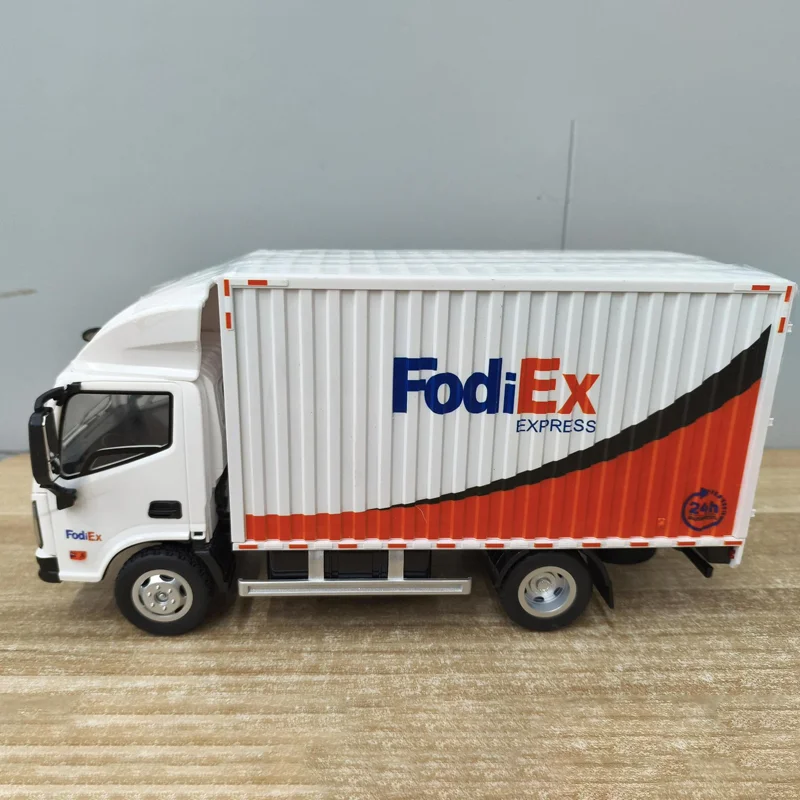 Huina 1:18 Rc Car 12ch Remote Controlled Express Delivery Car Loading Transport Car Small Cargo Truck Floating Van Small Truck