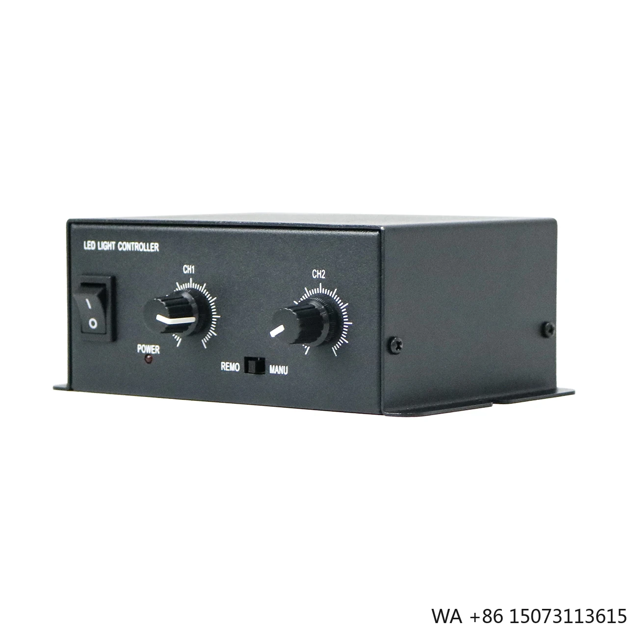 

2-канальный аналоговый светодиодный контроллер 24 В 400 мА — односторонний ток для управления источником света и регулировки яркости