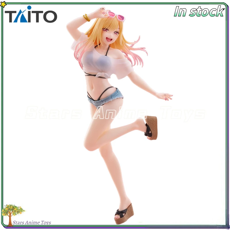 In Stock Original TAiTO Coreful Figure My Dress-Up Darling MARIN KITAKAWA Swimsuit Style Animation Figure Toys Collection Model
