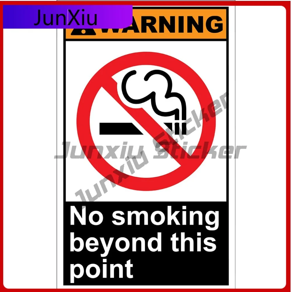 

No Smoking Beyond Hot Limited Vinyl Classic Truck Decal Accessory Waterproof Car Laptop Window Bumper Auto Exterior Gift