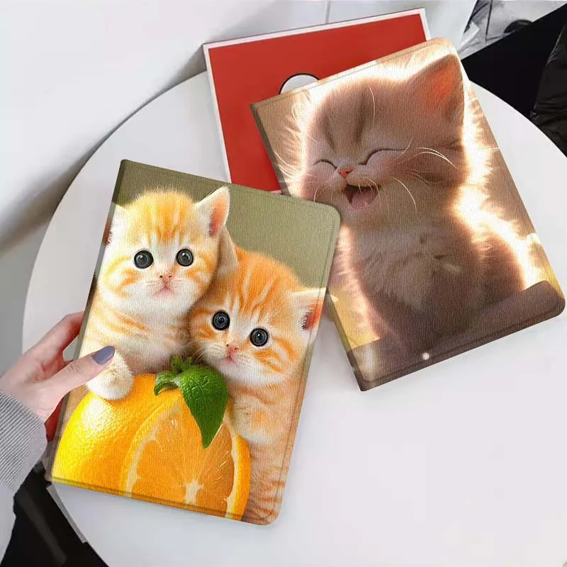 

Чехол для планшета с мультяшным котом на закате, подарок для Xiaomi Mi Pad Mini 4 5 6 7 SE Pro Plus Redmi Pad 2 SE 2025 8.8 11, складной чехол для планшета