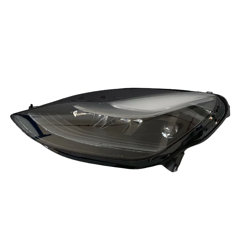 كشافات أمامية عالية الجودة لعدسة تسلا موديل 3 الأصلية LED مجموعة المصابيح الأمامية نظام الإضاءة التوصيل والتشغيل المصنع مباشرة #2