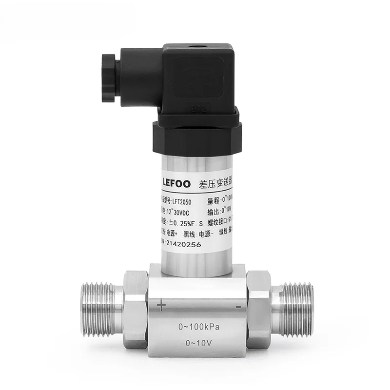 LEFOO IP65 water liquid gas differential pressure sensor transmitter for automobile medical equipment aviation