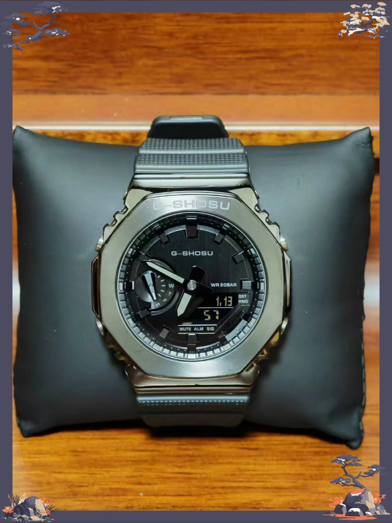 

Unisex GM Digital Electronic Sports Watch Auto-illuminating with wrist-raising feature Quick-release strap Dual LEDl