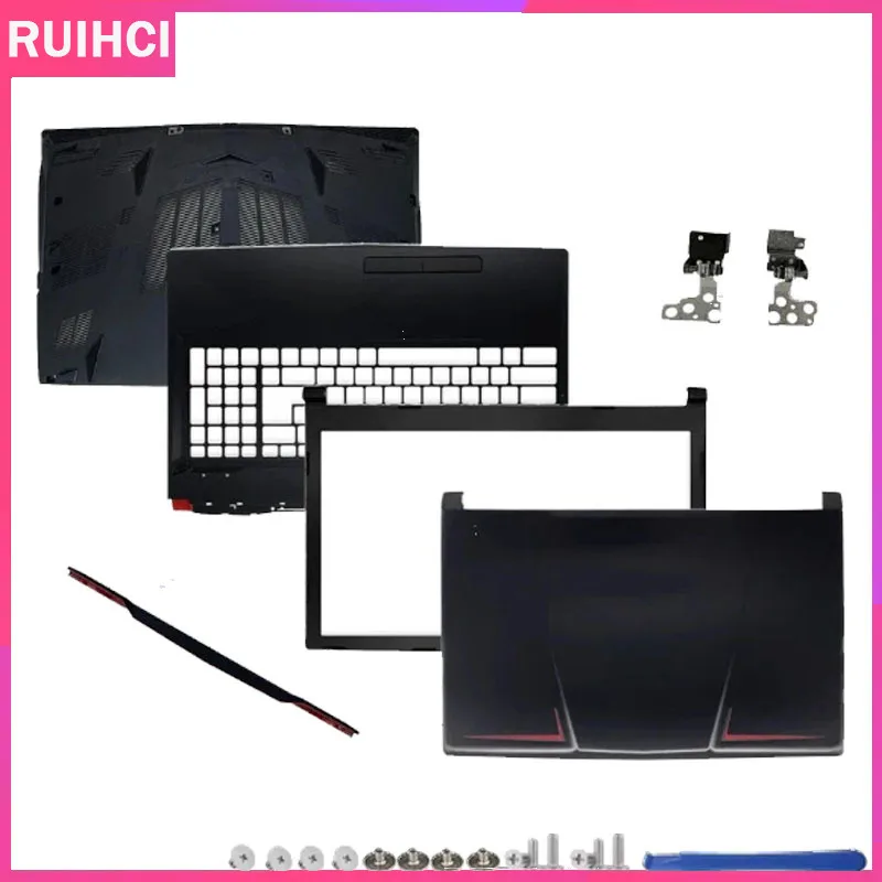 For GP63 Leopard 8RE Gaming GP63VR MS-16P5 16P4 16P6 Epc Parts Metal Back Cover/Bezel/Palmrest/Bottom Case Hinges Repair
