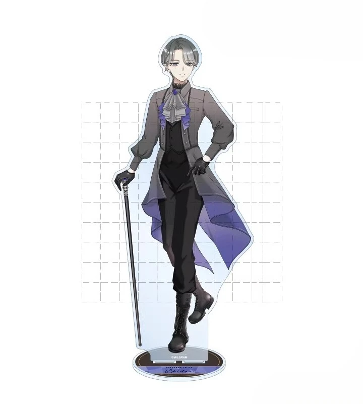 لعبة MILGRAM الاكريليك حامل الشكل دمية أنيمي 005 SHIDOU 003 FUTA المفاتيح نموذج لوحة تأثيري لعبة هدية