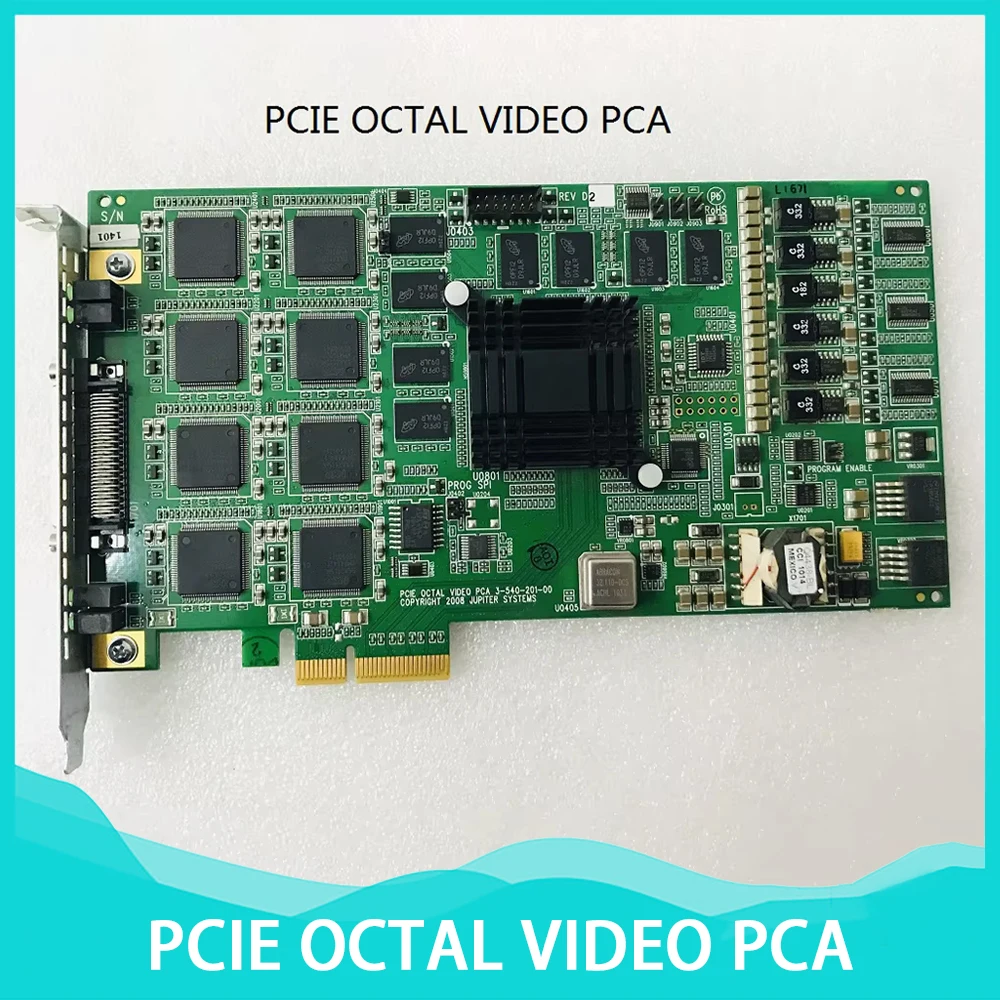 

Видеокарта PCIE OCTAL VIDEO PCA 3-540-201-00