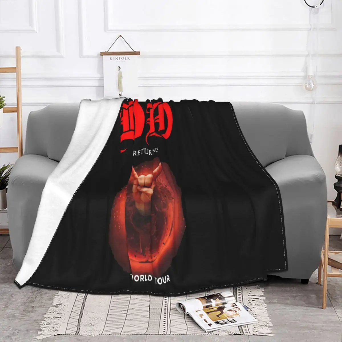 Summer Dio 19422010 M L Xl Heavy Metal New Summer Pride Hot Sale Kawaii Brand Style Adult Surprise Printing Throw Blanket