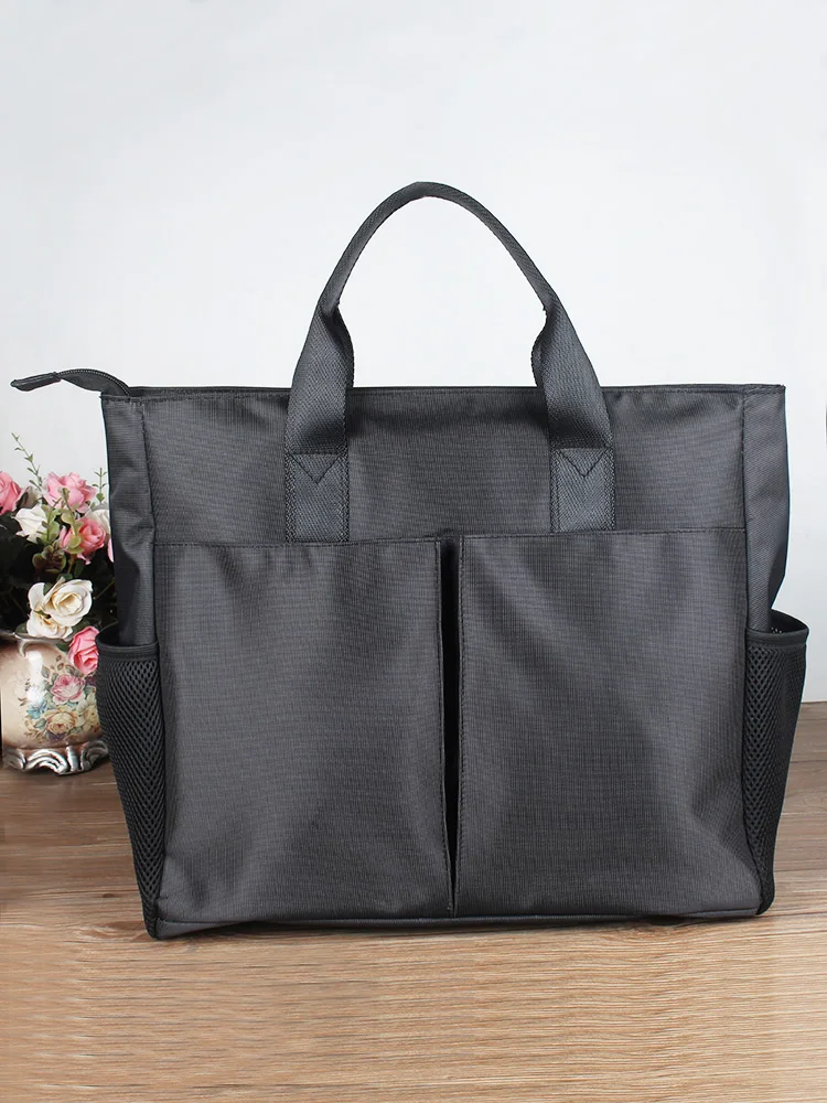 

2025 New Large Capaci Casual Travel Handbag Faion Ox Cloth Document File Storage Bag Leisure Briease Trendy