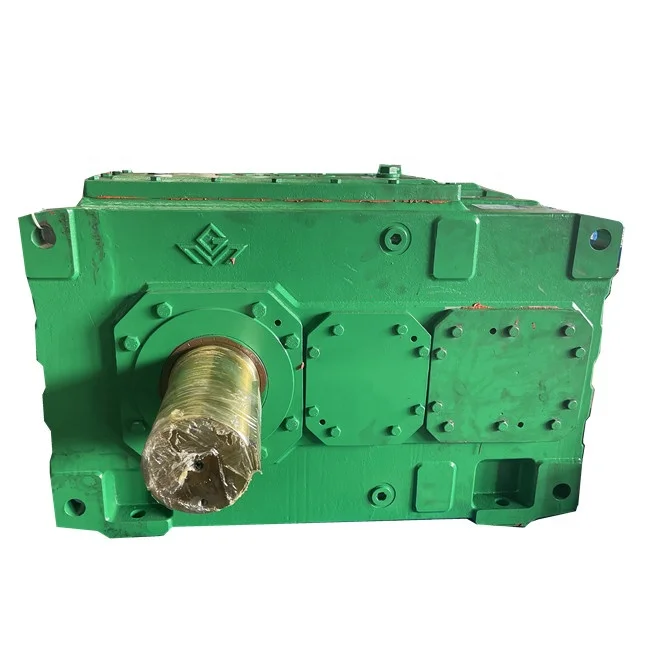 Hb Series Helical Bevel Vertical Gearbox With Motor Speed Gearbox