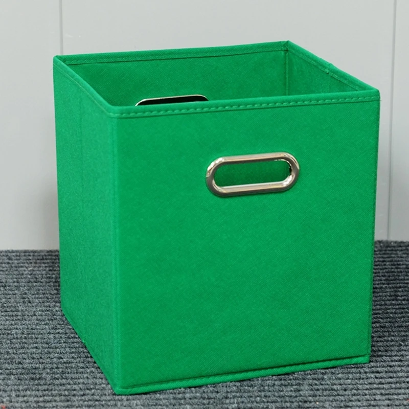 Boîte rangement pliable pour fichiers dossiers, organisateur stockage classement en lin décoratif