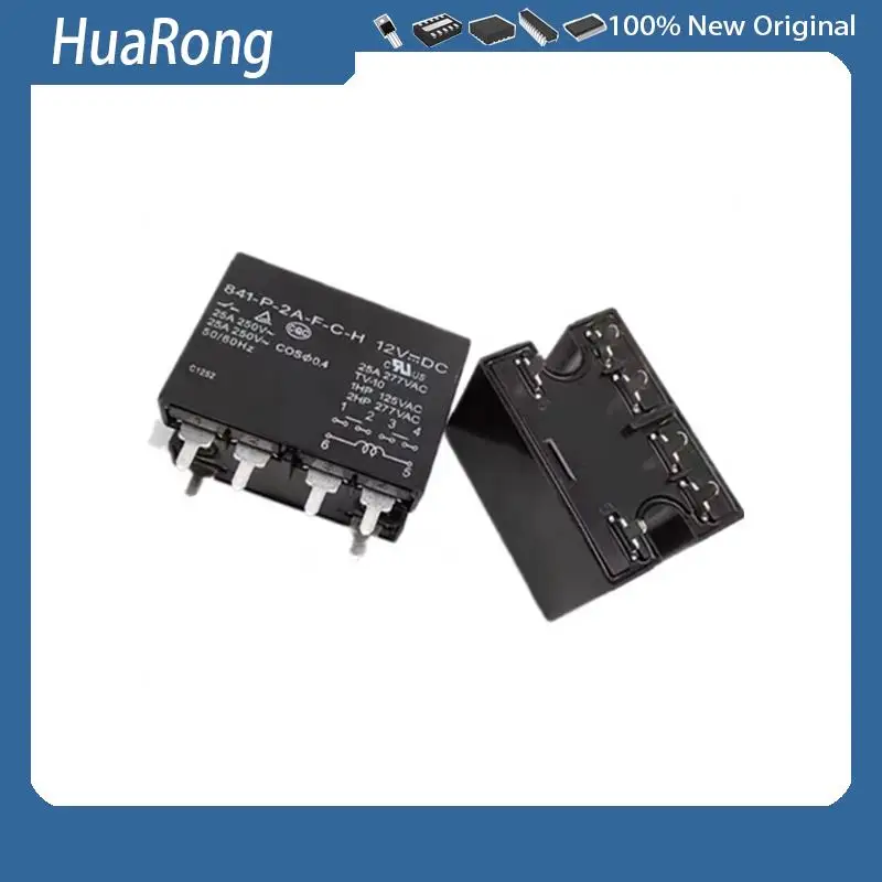 1Pcs/Lot  HF116F-G3 12-2HTF 50A  841-P-2A-F-C-H  12VDC 25A  HF116F-2-220AL-2HS 2HSTF 25A 220VAC 6PIN