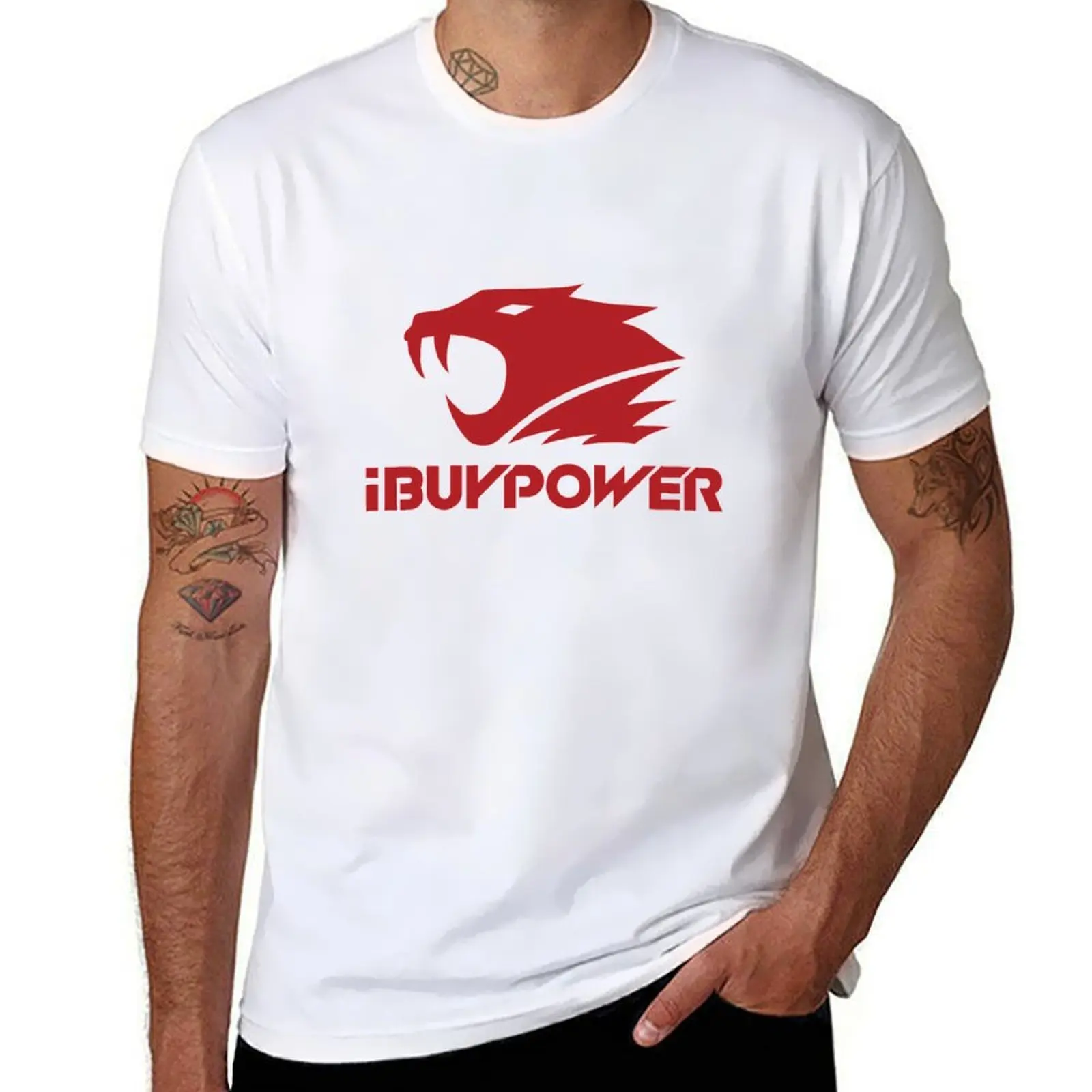 Футболка с логотипом CSGO iBuyPower Team, мужские футболки с графическим рисунком, мужские футболки высокого качества, футболка люксового бренда Футболка с логотипом CSGO iBuyPower Team, мужские футболки с графическим рисунком, мужские футболки высокого качества, футболка люксового бренда