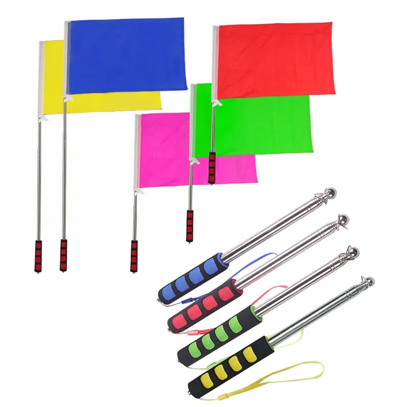 High Quanlity Flagpole Guide Tool Extendable Flag Windsock Pointer Banner Telescopic For School Teaching Tour Guide Teaching