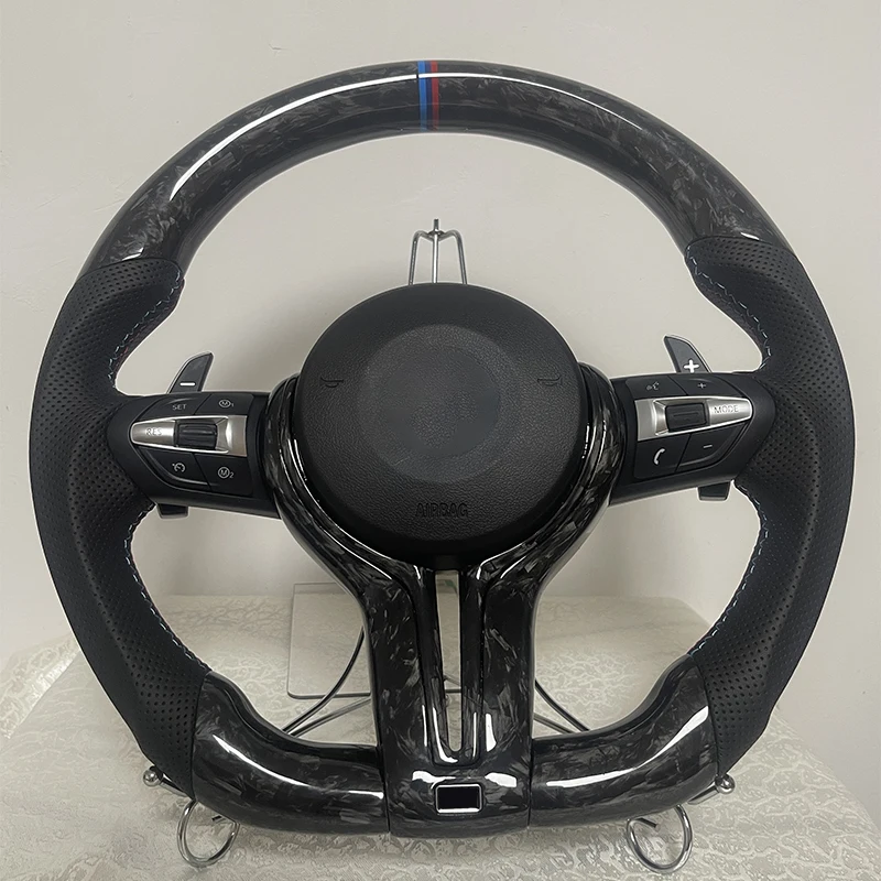 carbon Premium Handcraft Custom Real Carbon Fiber Steering Wheel for BM2 carbon fiber auto parts