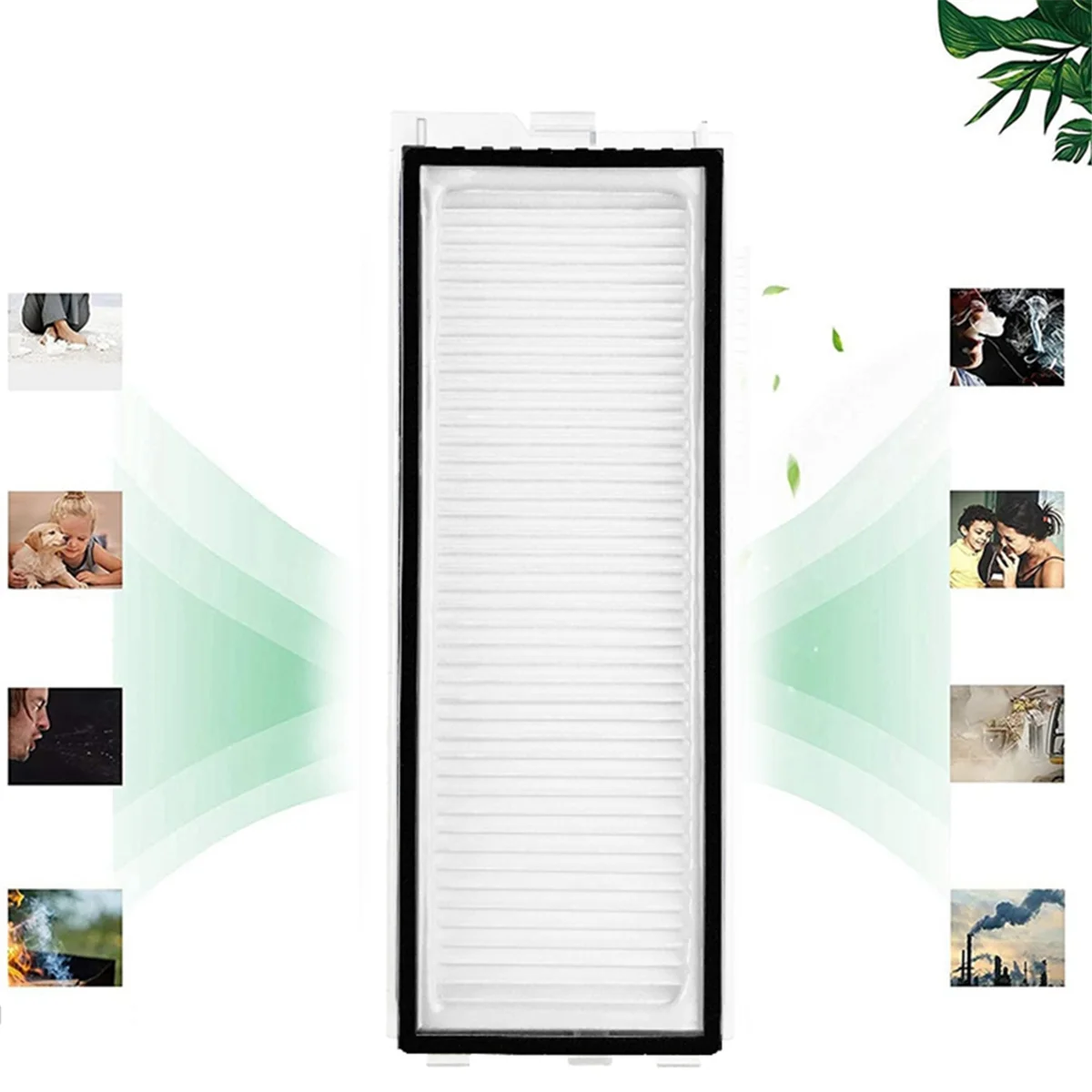 Q MaxV / P10 Pro 로봇 진공 청소기 교체 부품 Hepa 필터 용 A20M 8PCS 세척 가능 필터