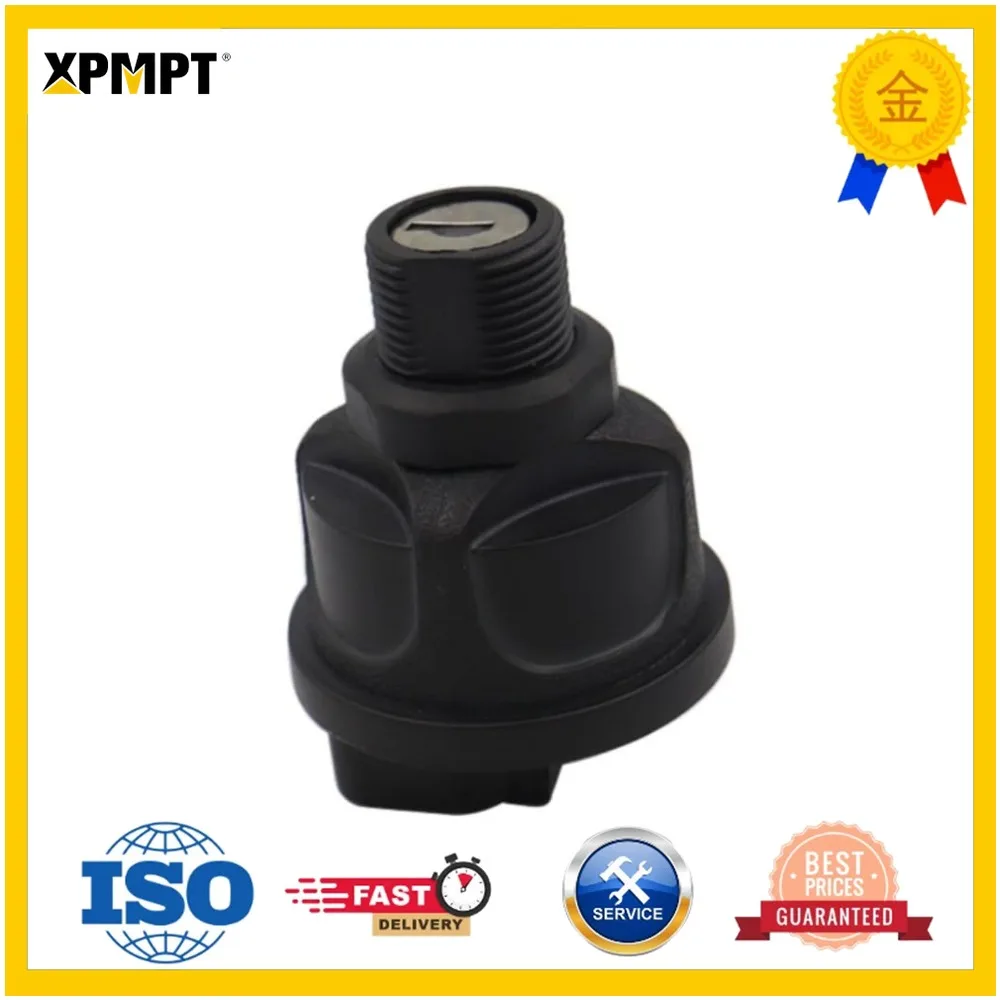Ignition Switch Start Lock with 2 Keys - For Bobcat S550 S185 - Heavy-Duty Construction Equipment