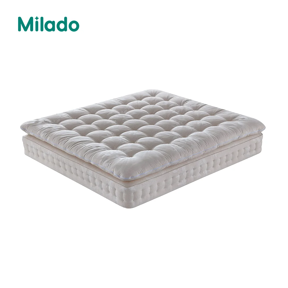 Minimum Request 1 Piece Handmade Pure Cotton Glue-Free Horsehair Mattress Hastens Mattress King Size Luxury Orthopedic Mattress