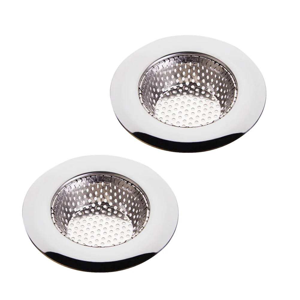 

2Pcs Sink Stopper Bathtub Plug Tub Stopper Kitchen Bathroom Bathtub Plug Hair Filter Water Seal Drain Strainer For Kitchen Anti
