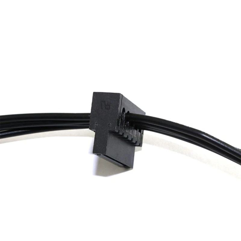 Lenovoマザーボード用電源ケーブル,ミニ4ピンから2 SATA, 4ピンからデュアルSATA SSD, 45cm, 4個