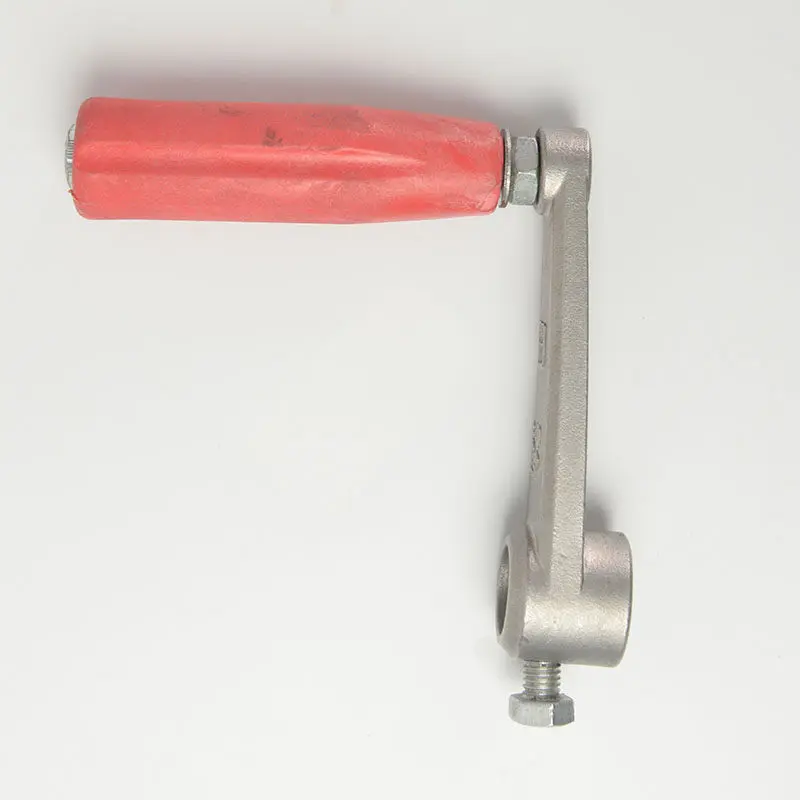 Bee Shake Handle Stainless Steel Honey Machine Double Bearing Shake Handle Machine Accessories Beekeeping Tools AT379