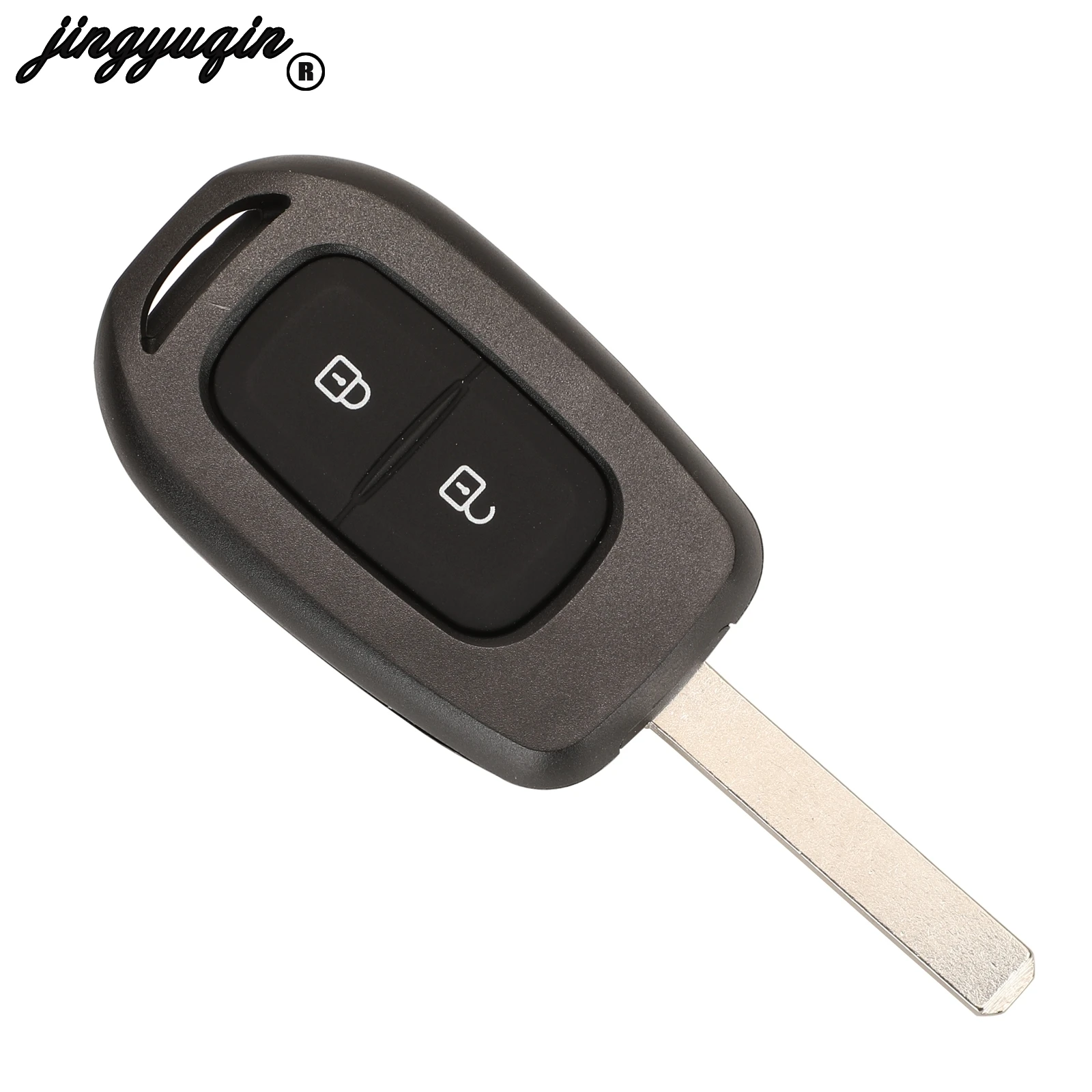 jingyuqin 2/3 Buttons For Renault Dacia Logan Sandero Lodgy Dokker Duster 2016 Remote Car Key Shell Case VA2 VAC102 Blade fob