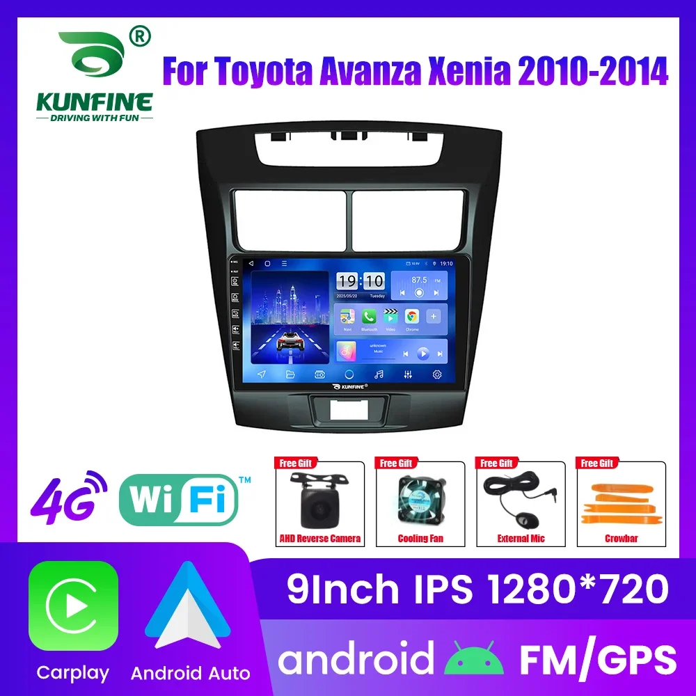 Android Car Radio For Toyota Matrix 2009-2014 Car Stereo 2Din Octa Core GPS Navigation Player IPS Screen Carplay Android Auto