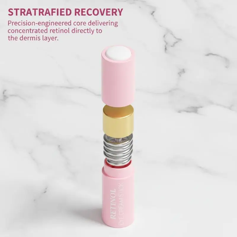 Retinol Eye Cream Stick Lifting Fade Fine Line Remove Dark Circles Eye Bags Anti Puffiness Moisturizing Smoothing Eye Skin Care