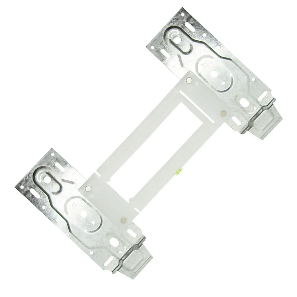 Adjustable Indoor AC Mounting Bracket Galvanized Iron Base Plate Compatible with 9000BTU 12000BTU 18000BTU 24000BTU Split Units