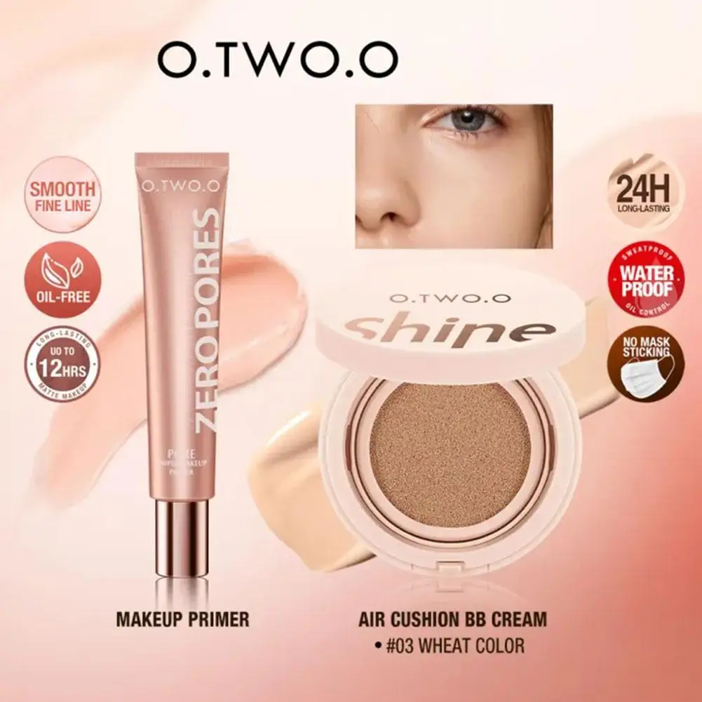 Make-Up Primer Hydraterende Cc Crème Foundation Paddestoel Hoofd Luchtkussen Bb Cream Foundation Langdurige Face Make-Up Basisset