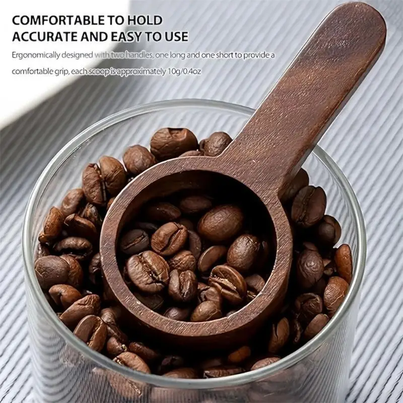 Y5LF Coffee Bean Plate Coffee Bean Tray Coffee Dosing Tray Measuring Spoons Espresso Coffee Container Coffee Measuring Tool