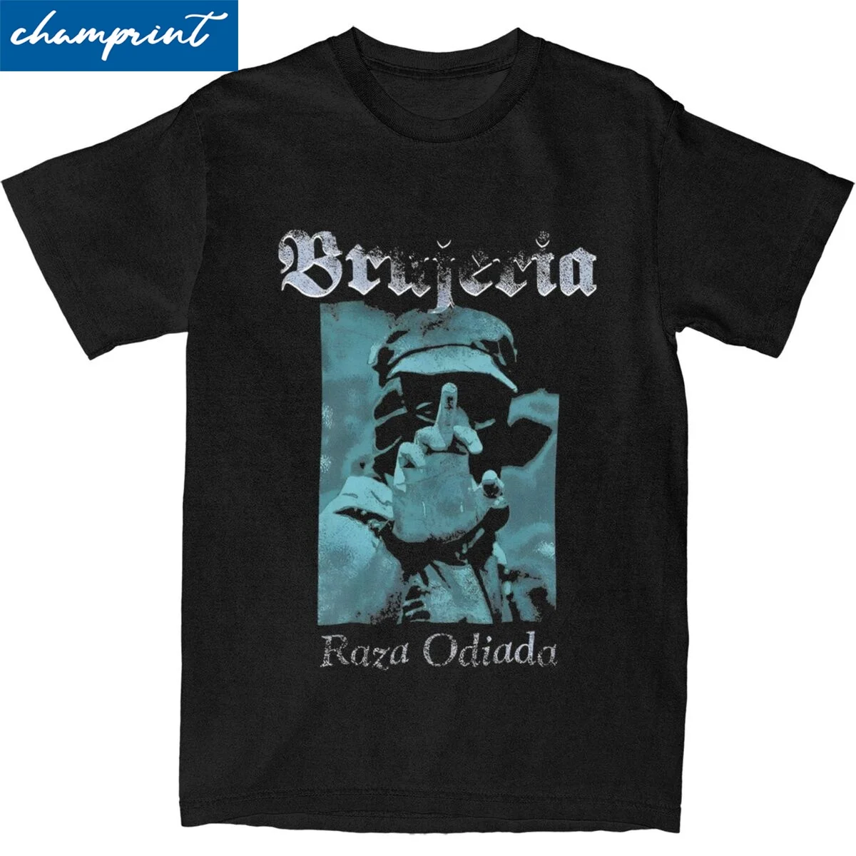 Brujeria Band   Marcos Viva Mexico Tshirts For Men Women Cotton Clothing Vintage O-neck Short Sleeve