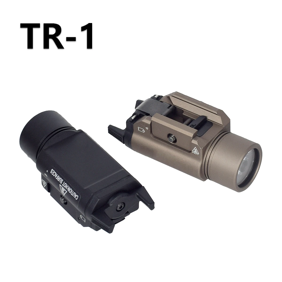 전술 TR7 TR-7 TR-3 무기 총 손전등, HL 1000 루멘 TR 7 1 LED 전자 조명, 글록 17 에어소프트 소총 글록 19 토치용