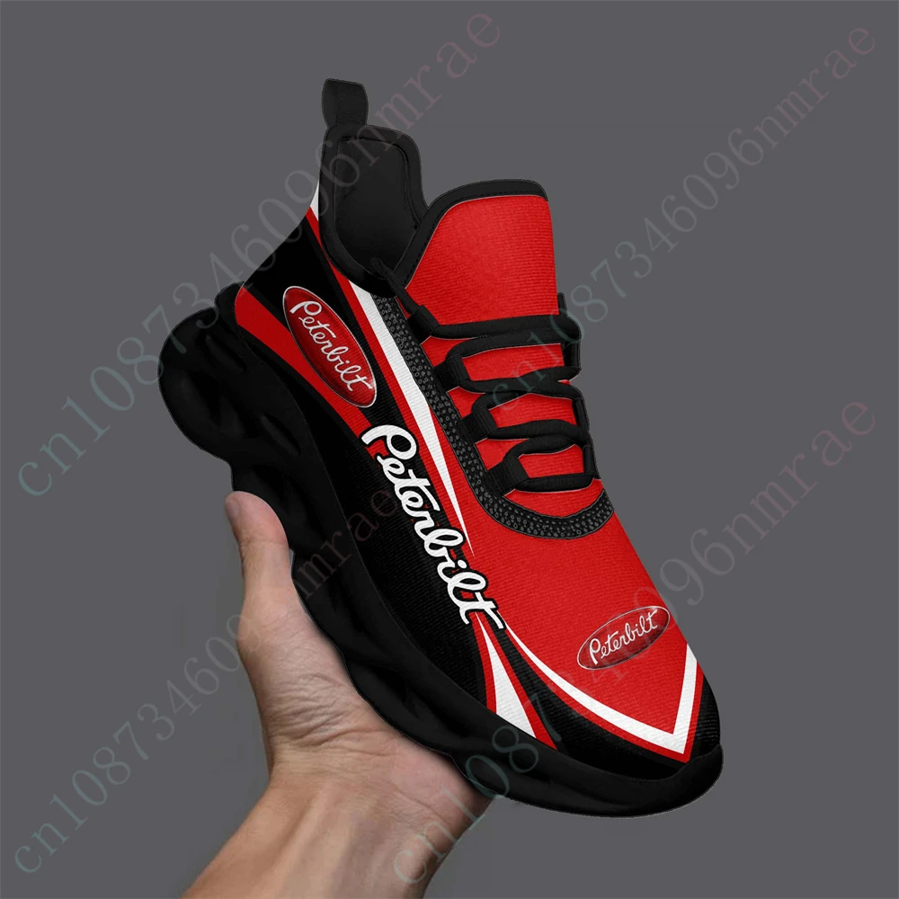 Peterbilt Men's Sneakers Lightweight Unisex Tennis Sports Shoes For Men Casual Running Shoes Big Size Male Sneakers Custom Logo