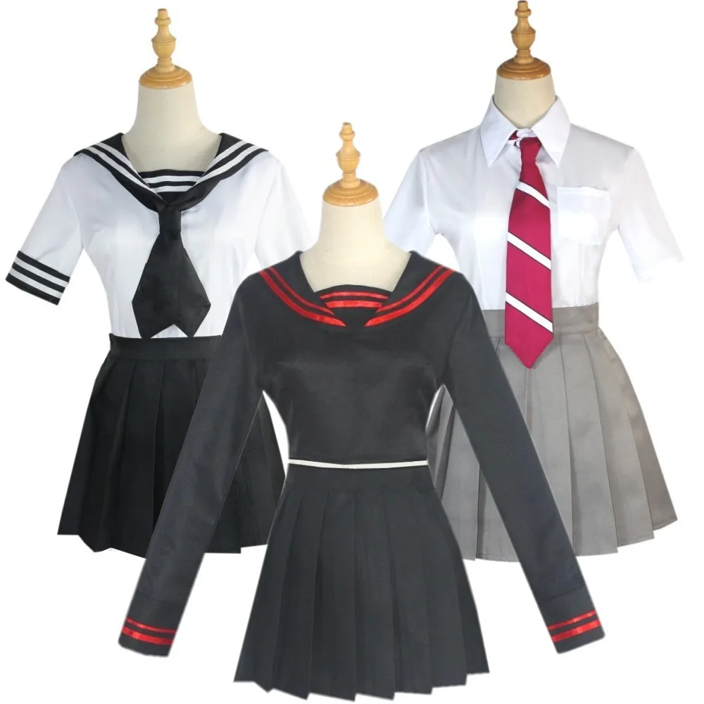 

Tachibana Hinata Cosplay Anime Tokyo Revengers Hinata Tachibana Cosplay Costume JK School Uniform Shirt Tie Skirt Socks Full Set