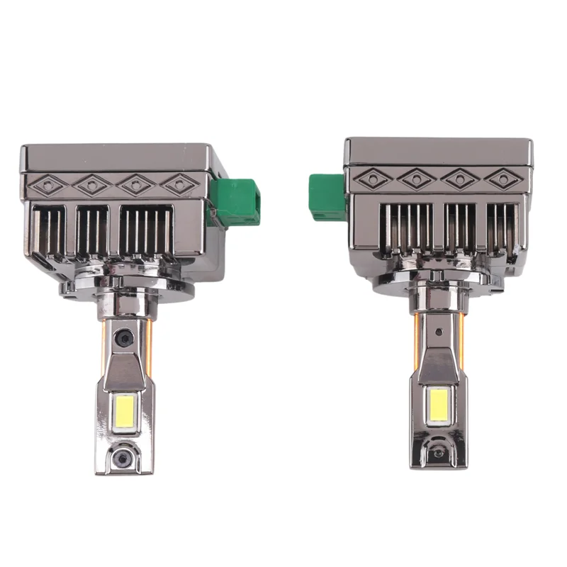 

LED Lamp Xenonbulb Headlight Replacement Aluminum Heat Sink + Heat Pipe + Electroplated Housing
