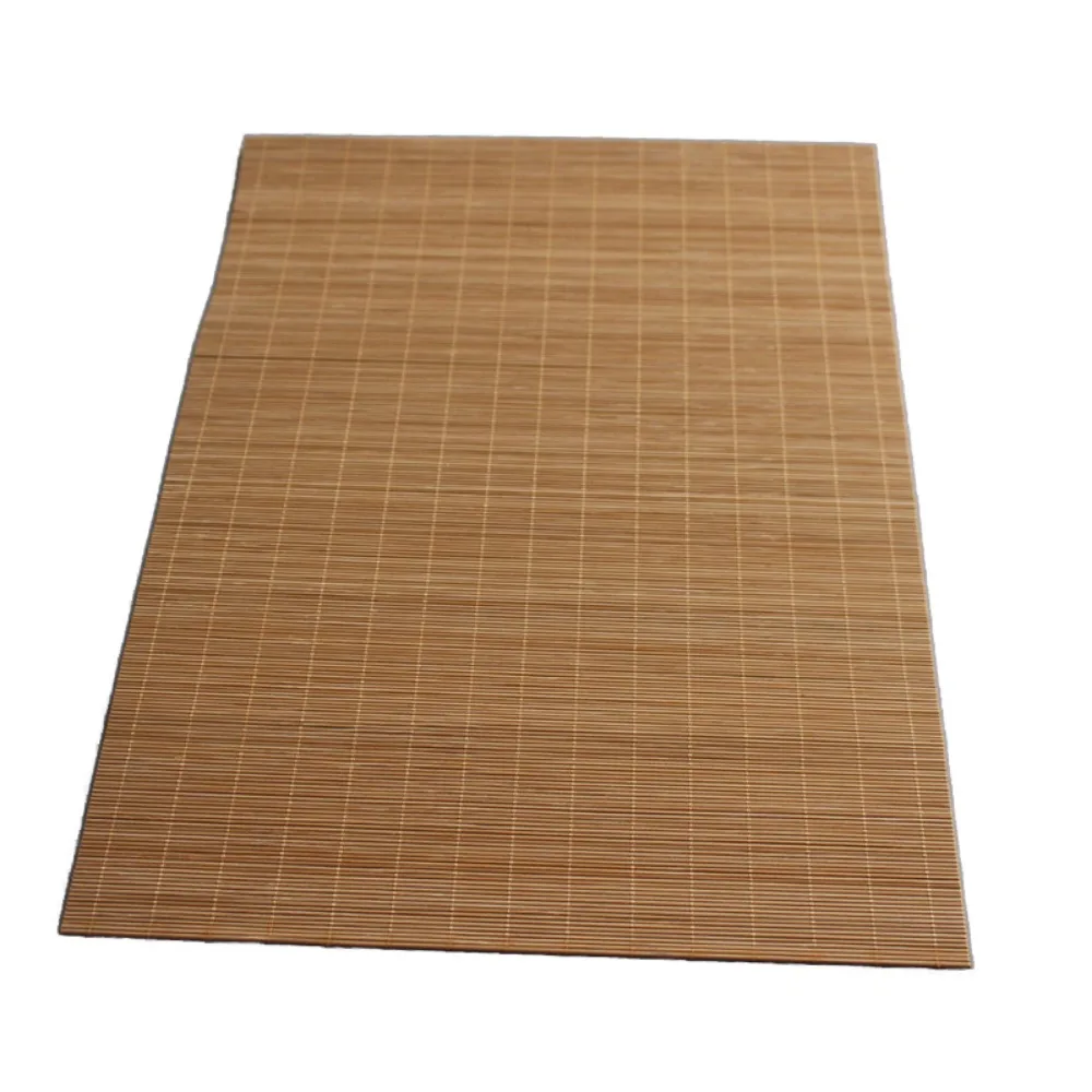 Alfombrilla de Té de Bambú Multicolor, Multiforma, Antiescaldante, Tejida a Mano, Aislante del Calor, Accesorios para la Ceremonia del Té