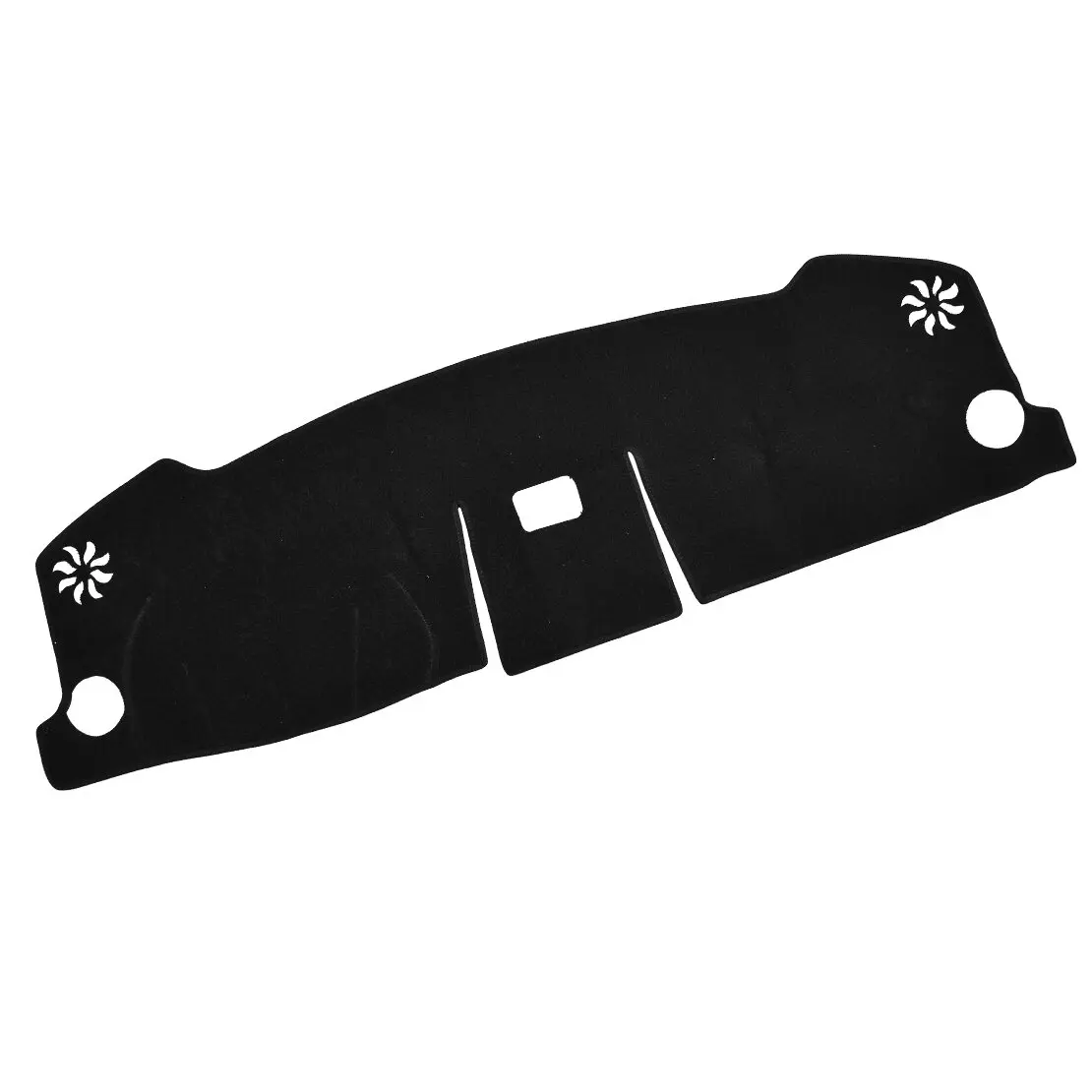 Car Dash Mat Dashmat Dashboard Cover Pad Protector Black Polyester Fit for Honda HR-V HRV 2023-2024 Left Hand Drive