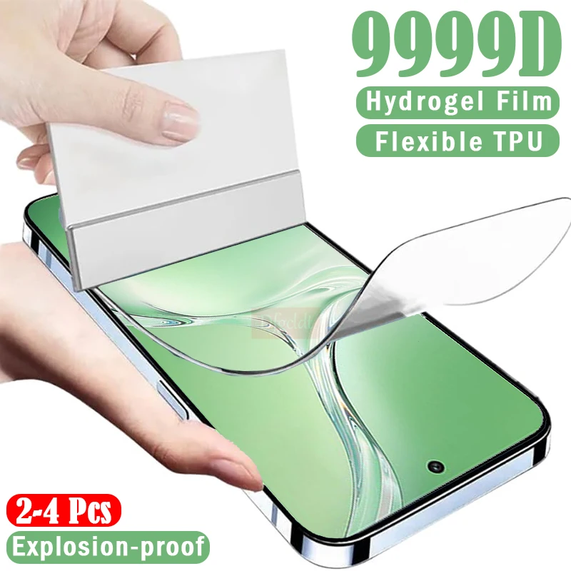 

2-4Pcs Soft Silicone Hydrogel Film For Oppo K12 K12X K11 K11X Screen Protectors For Oppo Reno Ace 2 2Z 2F 3 Youth A91 AX7 AX5S