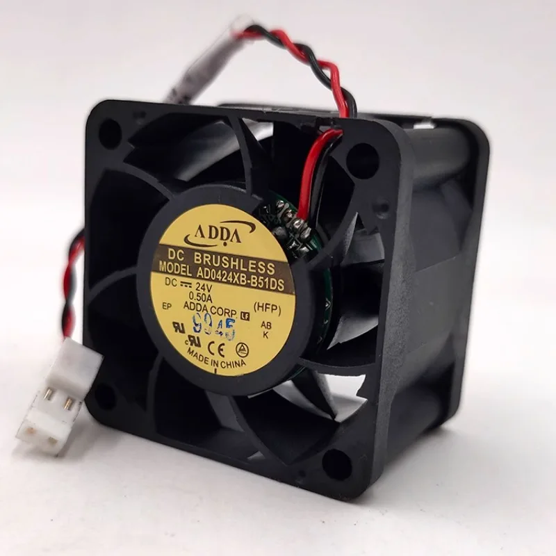 AD0424XB-B51DS ADDA frequency converter 24V0.50A 4028 4cm high airflow fan